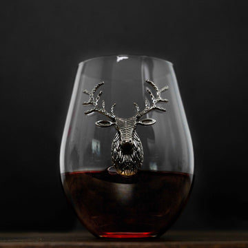 stag wine glasses, antler wine glasses, deer wine glasses, stag wine glasses, silver wine glass, silver stag wine, stag wine,