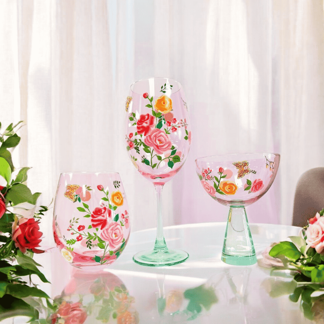 painted wine glasses, unique wine glasses, cute wine glasses, cool wine glasses, fancy wine glasses, pretty wine glasses, hand painted wine glasses, painted wine glass, unique stemless wine glass