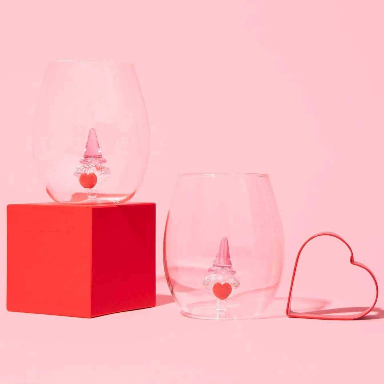 aesthetic glass mugs, aesthetic glass cups, cute glass cups, stemless wine glasses hand blown
