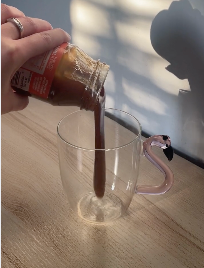 Sip in Style: A Vietnamese Coffee Recipe with Flamingo Glass Mug