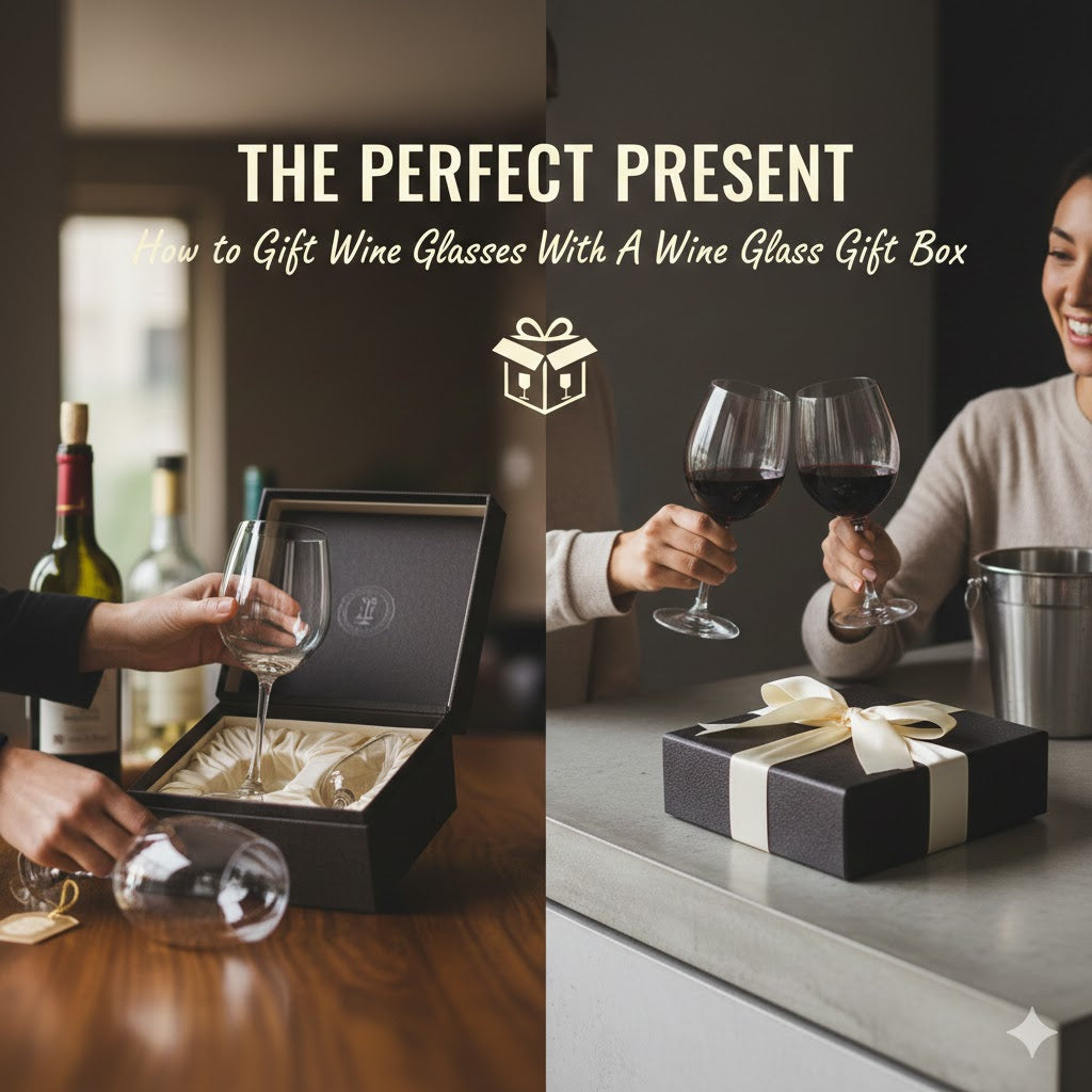 How to Gift Wine Glasses With A Wine Glass Gift Box