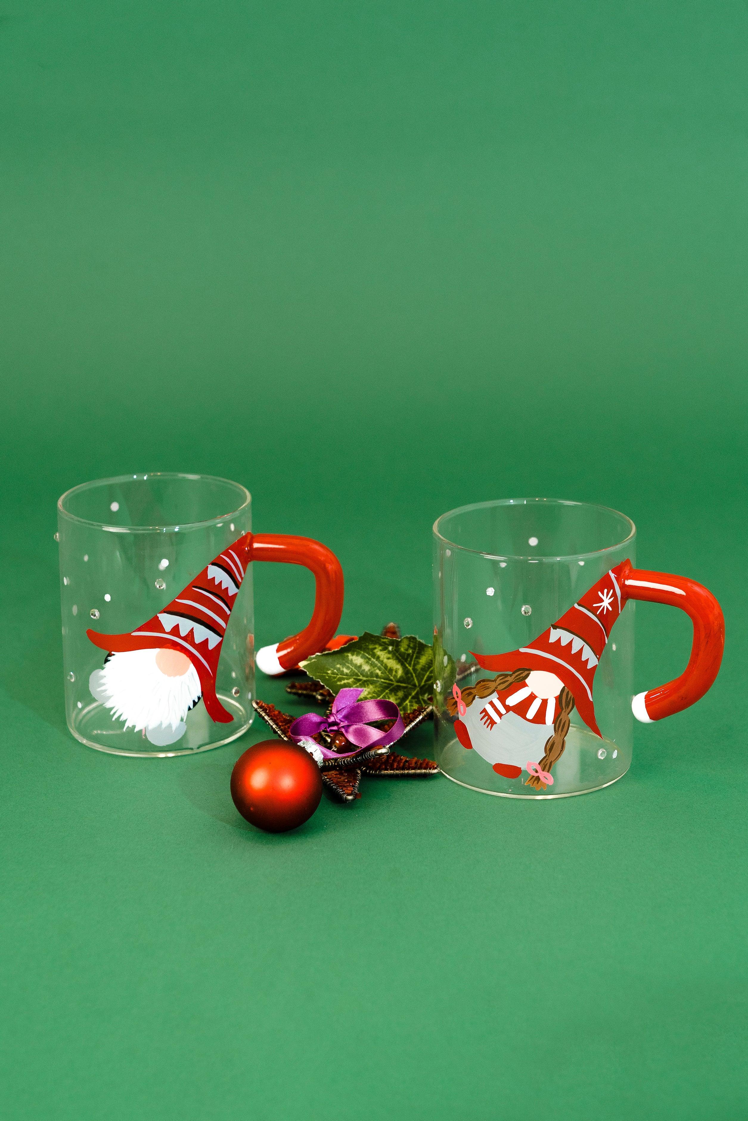 Christmas Mugs & Cups - Jersey Art Glass
