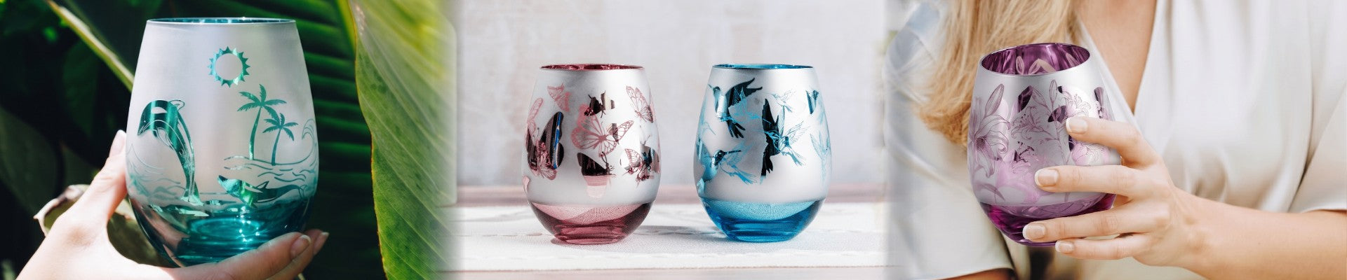 Frosted Nature Glassware
