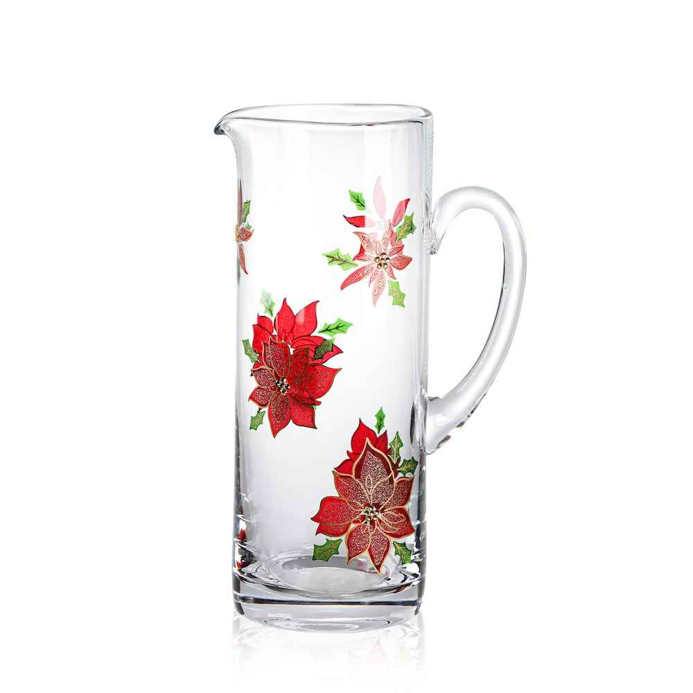 Poinsettia Pitcher