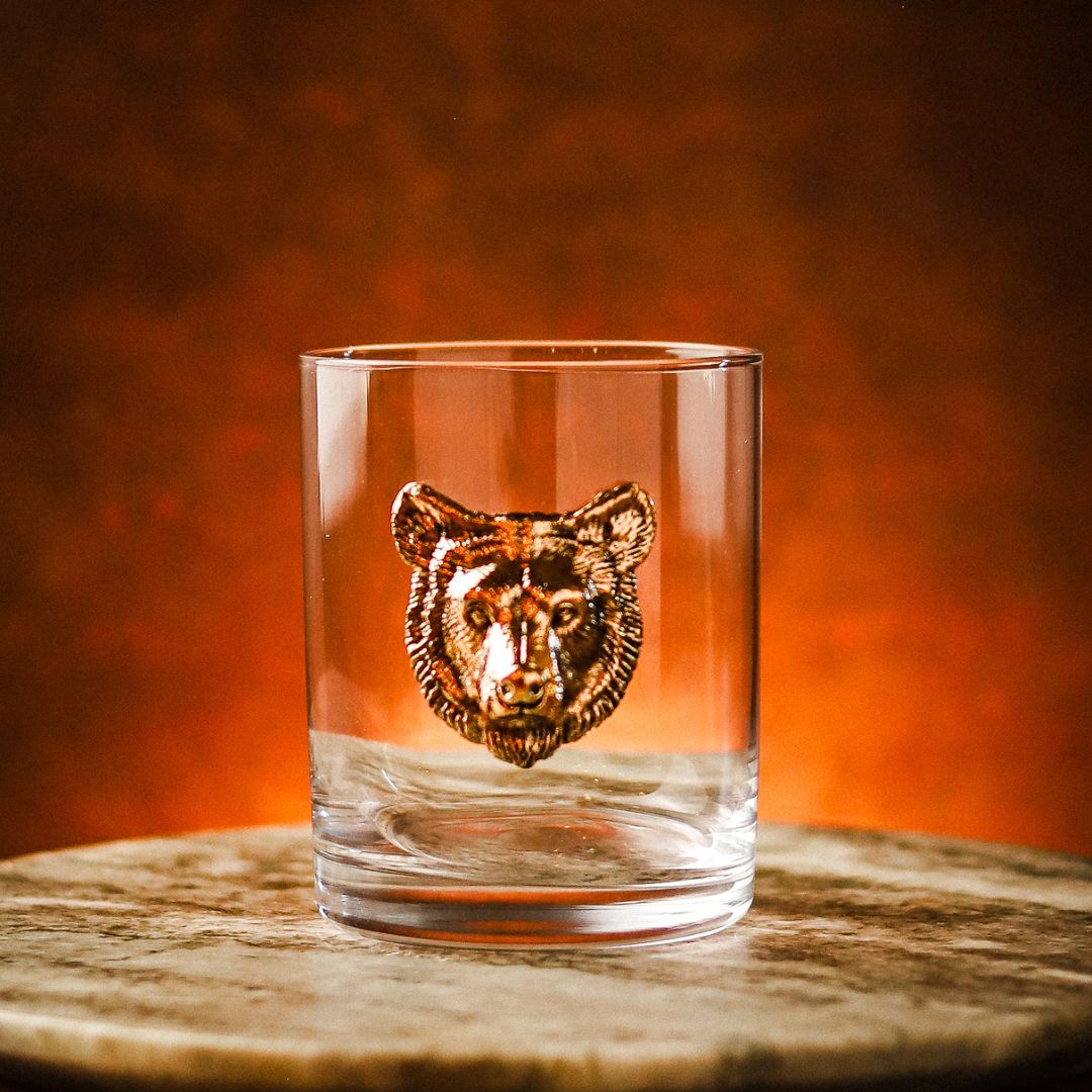 Bear Whiskey Glasses