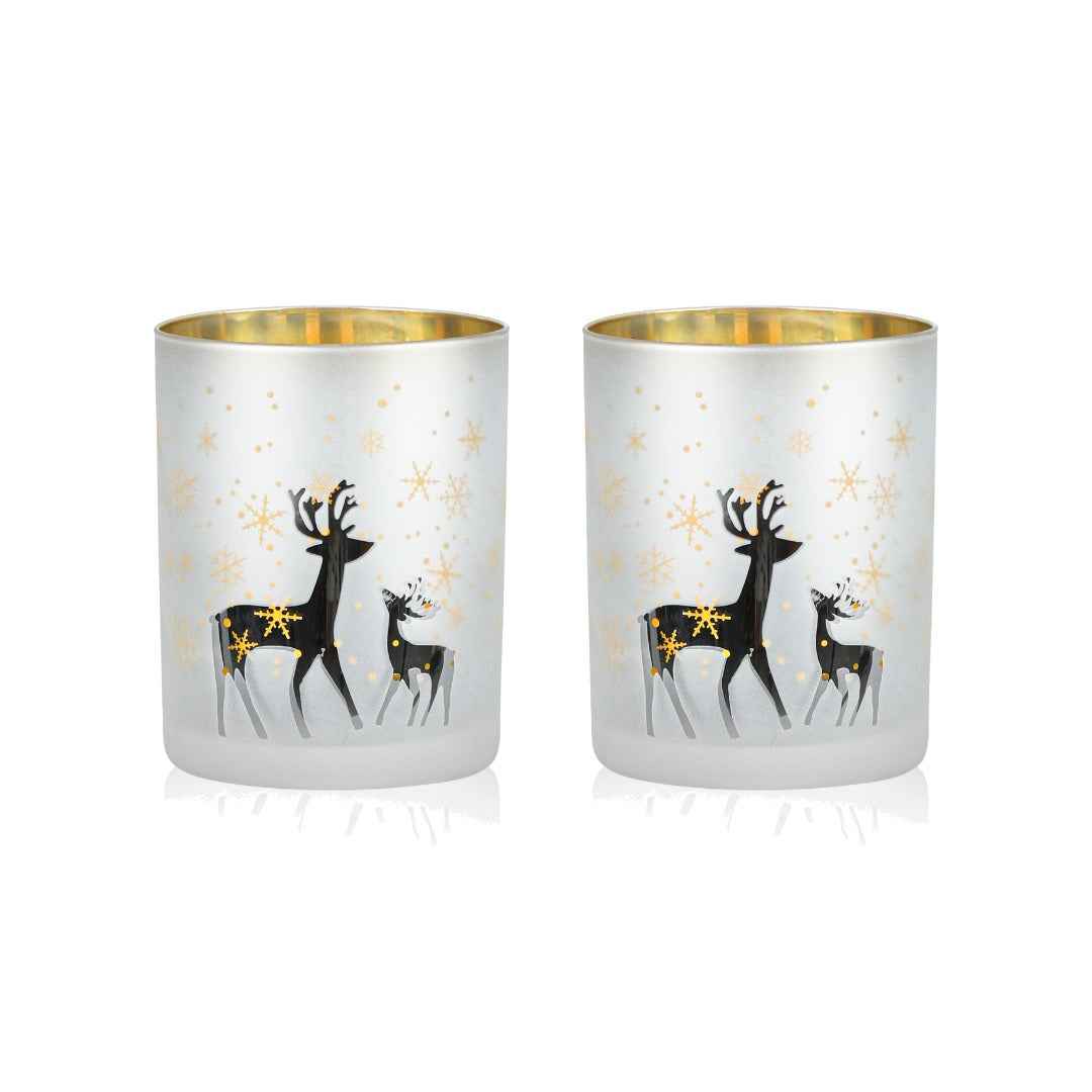 Silver Deer Whiskey Glasses