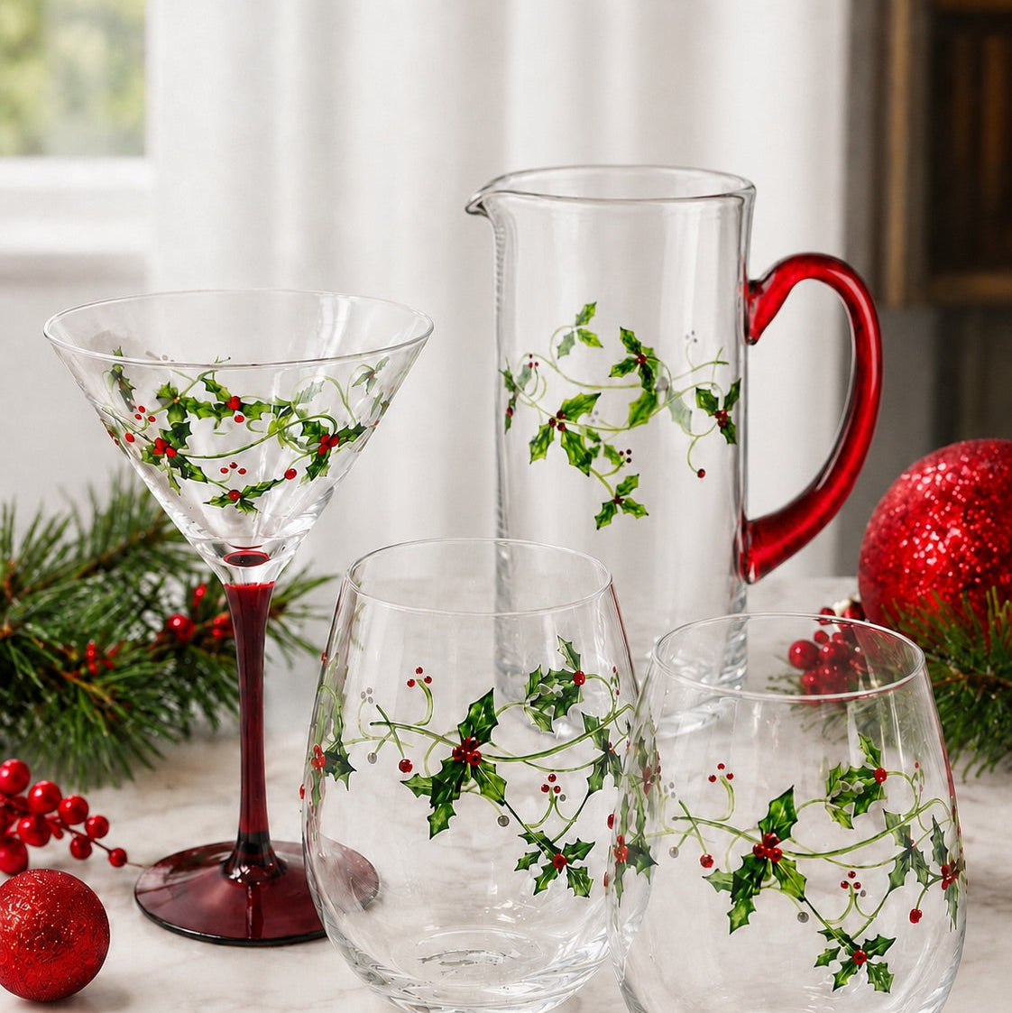 Holly Ivy Pitcher