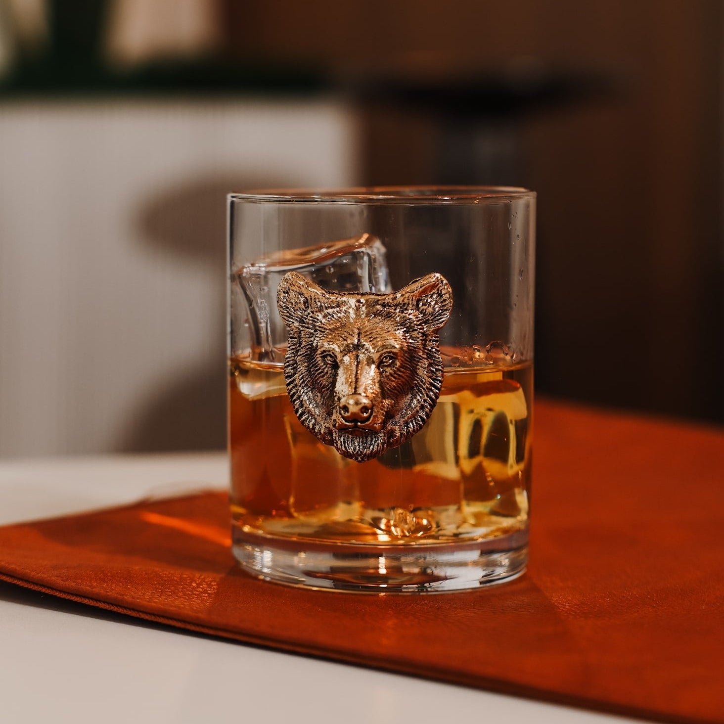 Bear Whiskey Glasses