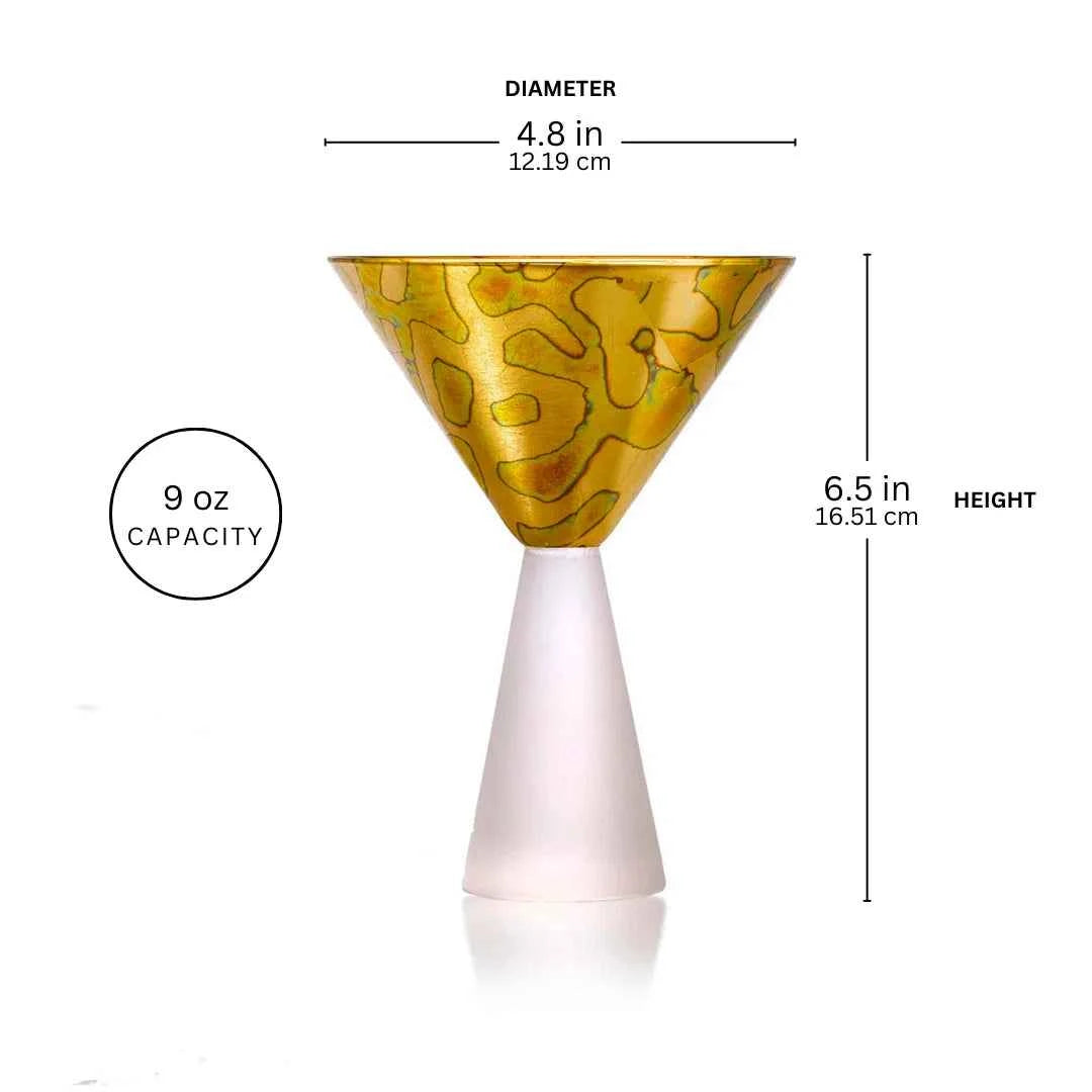 Roman Martini Glasses