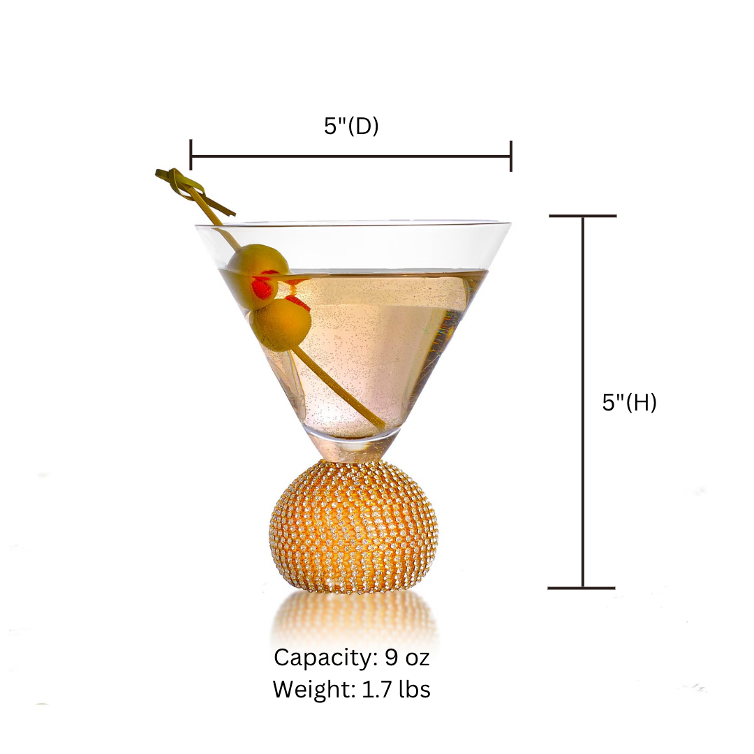 Bling Martini Glasses, Martini Set, Martini Glass, Cocktail Glasses, Martini Gifts, Mother's Day Gift, Gifts For Her