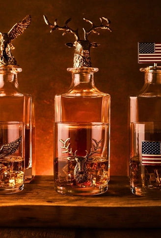BRASS WHISKEY GLASSES