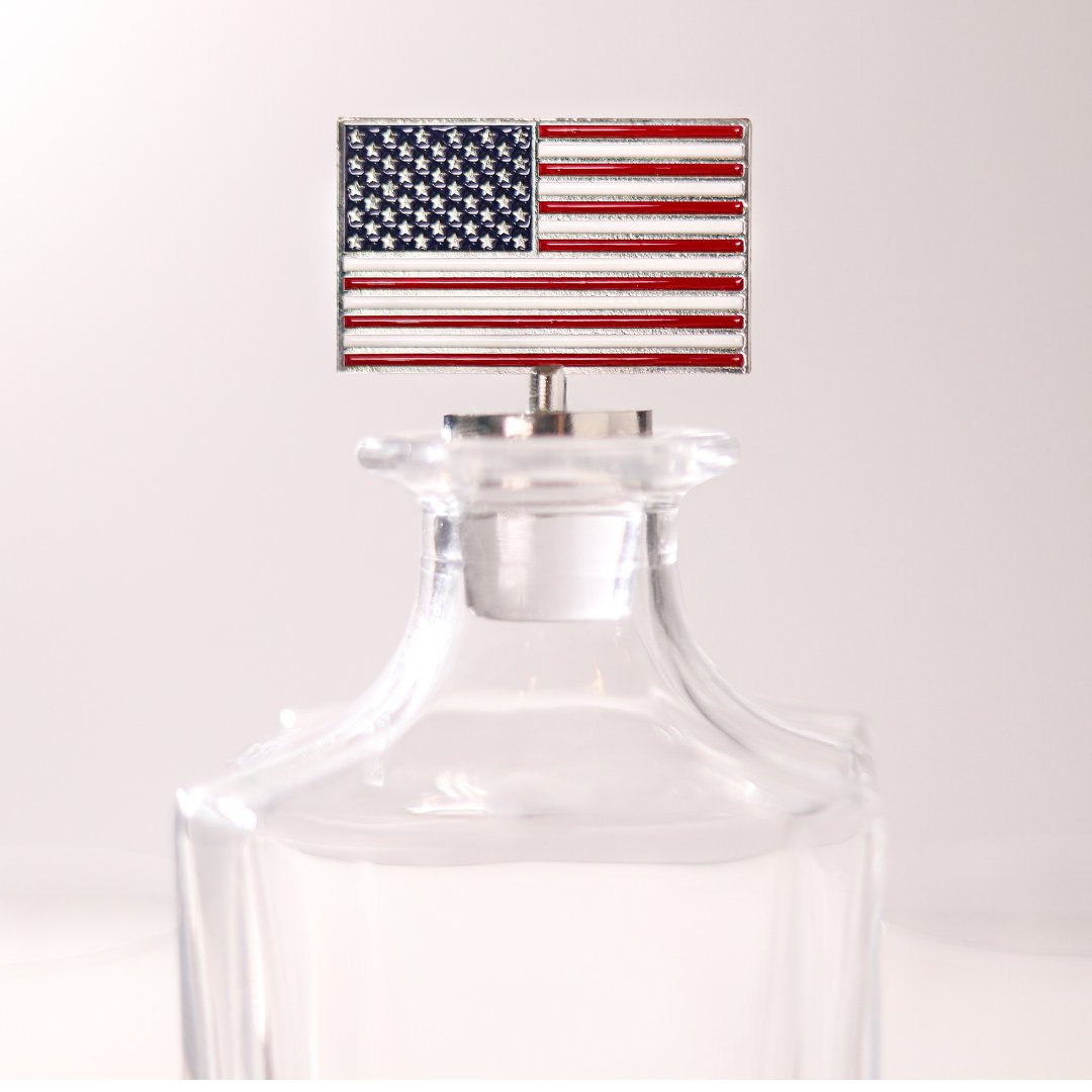 USA Flag Decanter