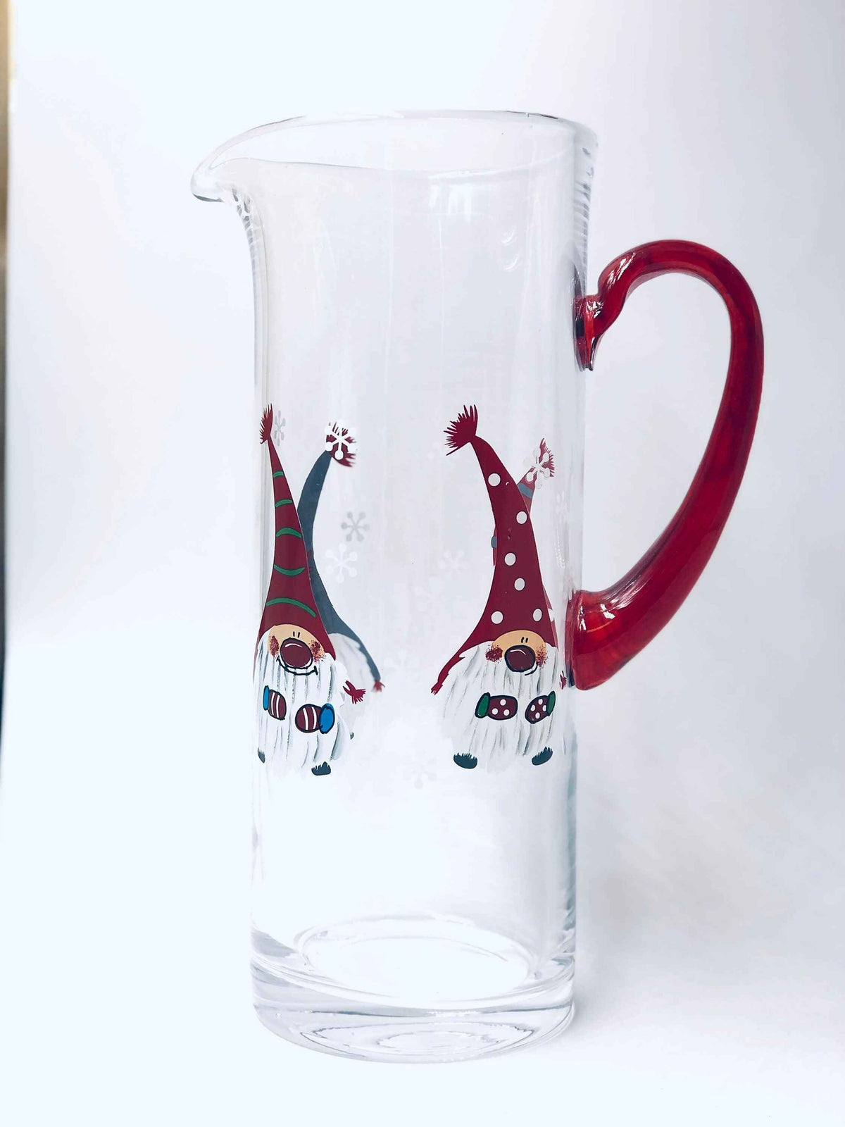 Painted Gnome Pitcher
