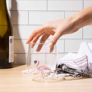 flamingo stemless wine glasses, flamingo glass, flamingo glasses, flamingo glassware, flamingo wine glass, flamingo glass cup, flamingo wine, wine glass gift set, wine glass gift, colored stemless wine glasses, unique stemless wine glasses,