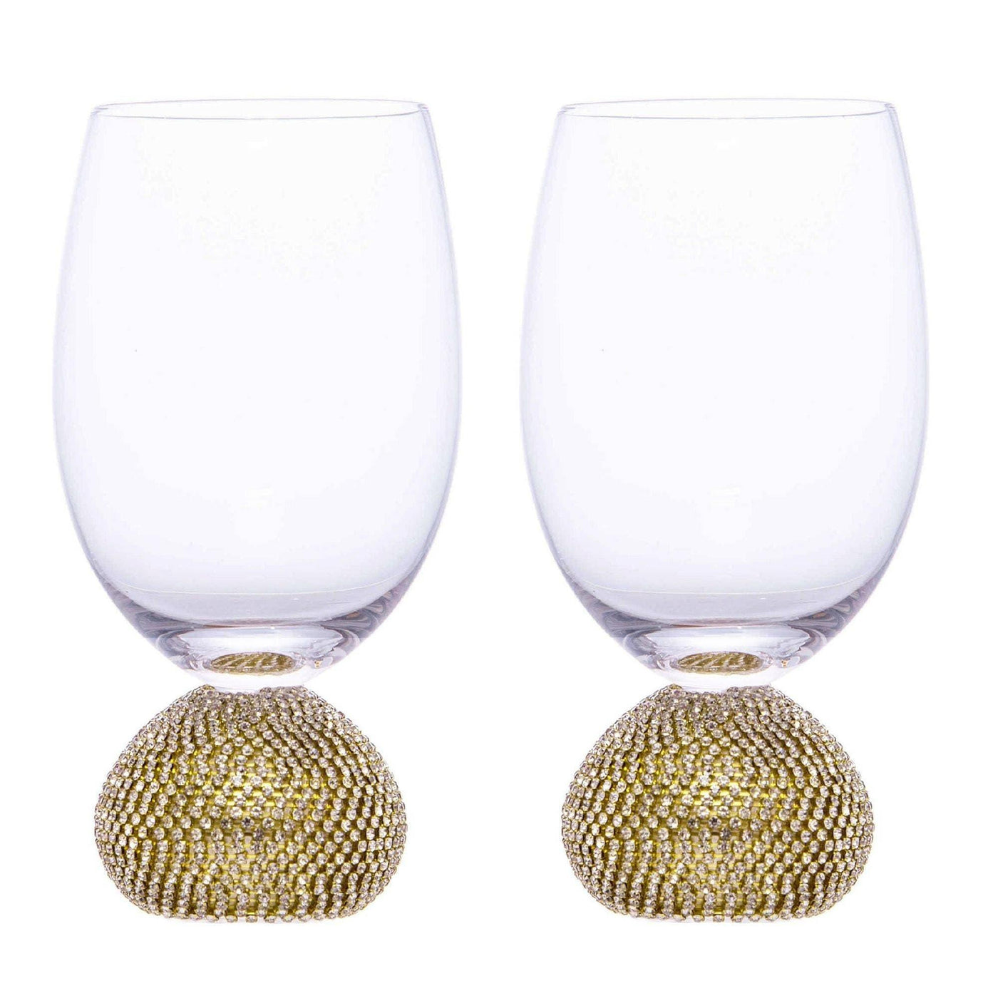 Bling Wine Glasses (Set of 2) | Wine Set | Wine Glass | Cocktail Glasses | Wine Gifts | Mother's Day Gift | Gifts For Her